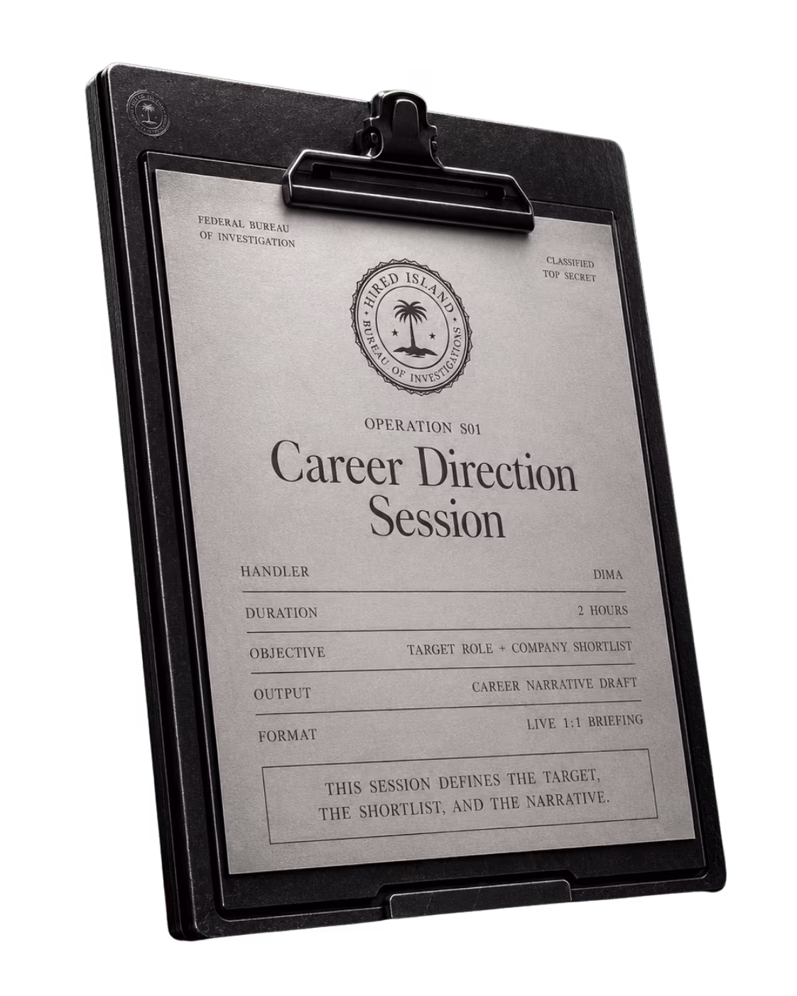 Career Direction Session dossier
